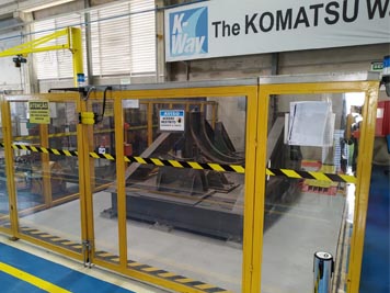KOMATSU / ADEQUAÇÃO ILUMINAÇÃO E NR12